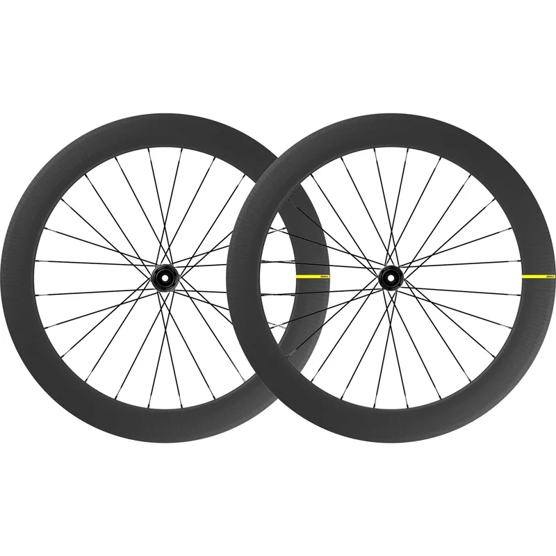 Mavic Cosmic Slr65 CL Carbon Disc Road Wheel Pair